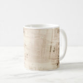 Alter grungy Papier Textur Hintergrund. Kaffeetasse (VorderseiteRechts)
