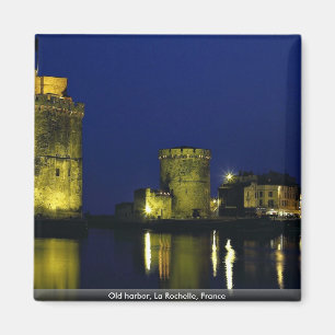 Alter Hafen, La Rochelle, Frankreich Magnet