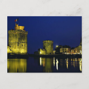 Alter Hafen, La Rochelle, Frankreich Postkarte