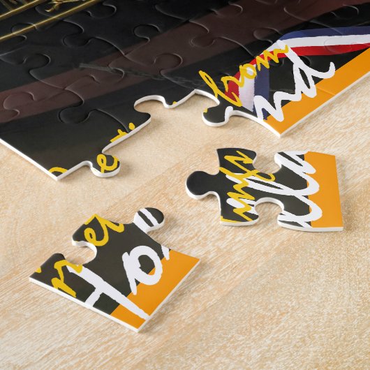 Alter Hafen Rotterdam Holland Puzzle (Seite)