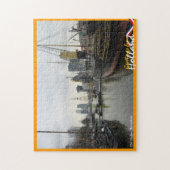 Alter Hafen Rotterdam Holland Puzzle (Vertikal)