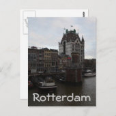 Alter Hafen, Rotterdam Postkarte (Vorne/Hinten)