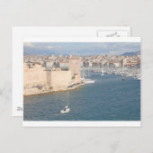 Alter Hafen von Marseille Postkarte (Vorne/Hinten)