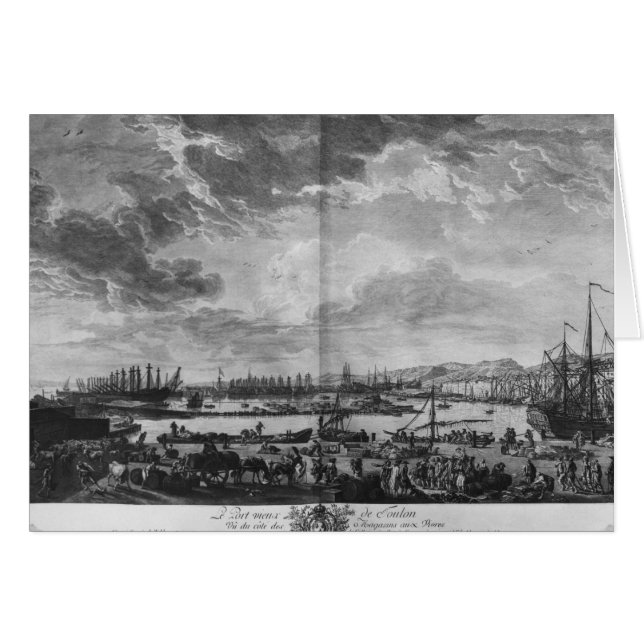 Alter Hafen von Toulon (Vorderseite (Horizontal))