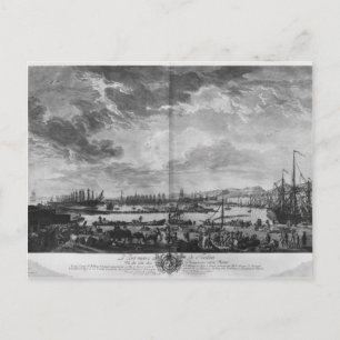 Alter Hafen von Toulon Postkarte