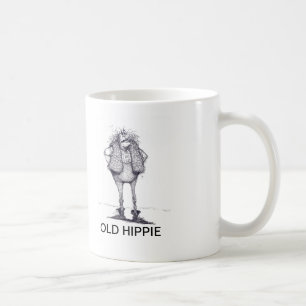 ALTER HIPPIE KAFFEETASSE