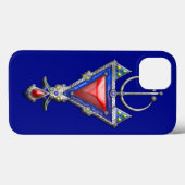 alter historischer Fantasienschmuck Case-Mate iPhone Hülle (Rückseite (Horizontal))