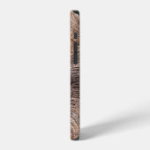 alter Holz Hintergrund oder Textur iPhone Hülle (Linke Seite)