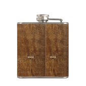 Alter "Holz"-Kolben mit (oder ohne) Anfangs(en) Flachmann (Rückseite)