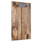 Alter hölzerner Hintergrund Klemmbrett (Rechts)