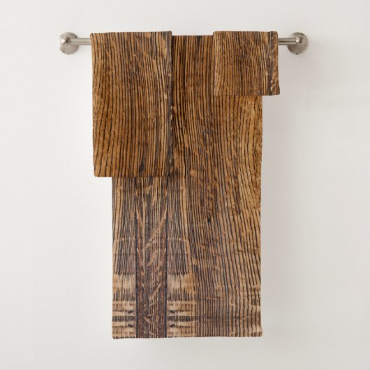 Alter hölzerner Kornblick Badhandtuch Set (Insitu)
