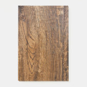 Alter hölzerner Kornblick Post-it Klebezettel (Vorderseite)