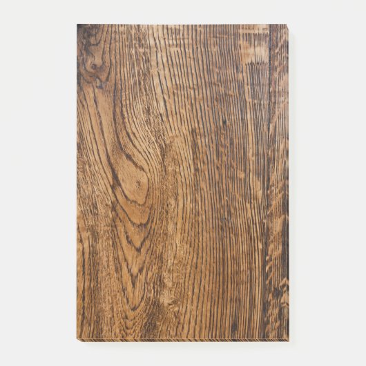 Alter hölzerner Kornblick Post-it Klebezettel (Vorderseite)