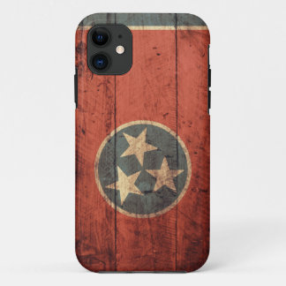 Alter hölzerner Tennessee-Flagge iPhone 5 Fall Case-Mate iPhone Hülle