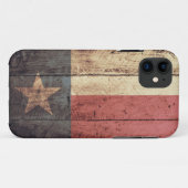 Alter hölzerner Texas-Flagge iPhone 5 Fall Case-Mate iPhone Hülle (Rückseite (Horizontal))