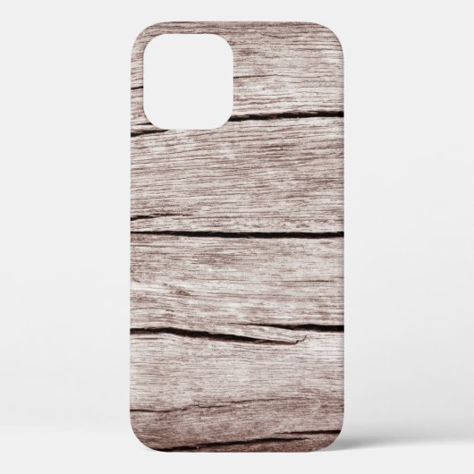 Alter Holzfußboden mit Rissen, alte Holzstruktur Case-Mate iPhone Hülle (Rückseite)
