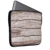 Alter Holzfußboden mit Rissen, alte Holzstruktur Laptopschutzhülle (Vorne Rechts)