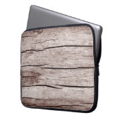 Alter Holzfußboden mit Rissen, alte Holzstruktur Laptopschutzhülle (Vorderseite Links)