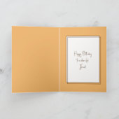 Alter Holzstall in Sonnenblumen Karte (Innenseite)