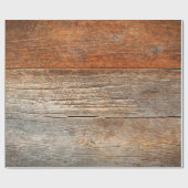 Alter Holzzaun. Holzpalisade. Bretter Geschenkpapier (Flach)