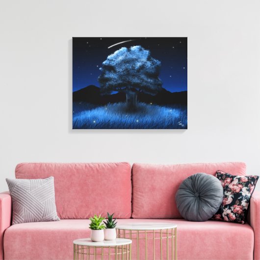 Alter Hügel Leinwanddruck (Insitu (Wohnzimmer))