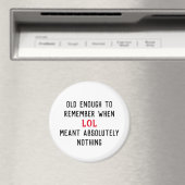 Alter Humor Magnet (In Situ (Geschirrspüler))