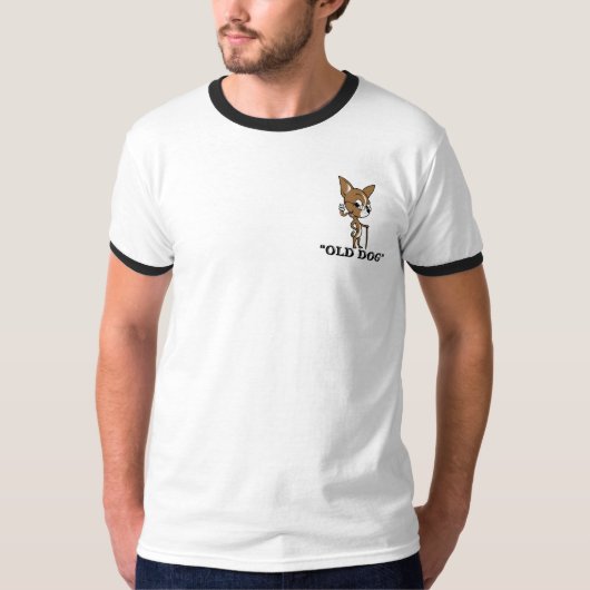 "ALTER HUND" Logo mit Sayin T-Shirt (Vorderseite)
