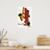 Alter Hund, neues Licks Poster (Küche)