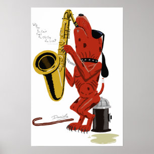 Alter Hund, neues Licks Poster