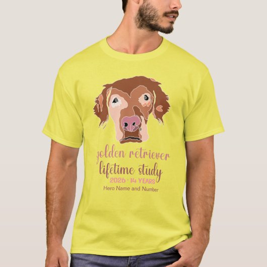 ALTER HUND WEISS T-Shirt (Vorderseite)