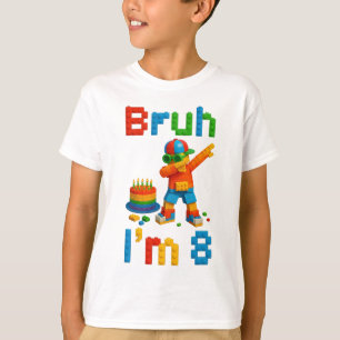 Alter, ich bin 8 – Lustige Blockparty Kindergeburt T-Shirt