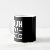 Alter, ich bin ein Superheld Lustiges faules Hallo Kaffeetasse (Vorderseite Links)