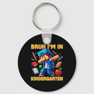 Alter ich bin im Kindergarten Jungen Kinder Gamer  Schlüsselanhänger