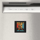 Alter ich bin in der 2. Klasse Zweitklässler Dabbi Magnet (In Situ (Geschirrspüler))