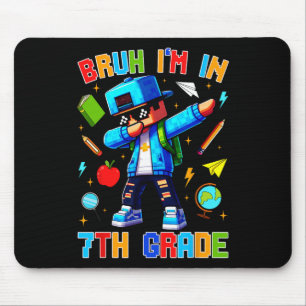 Alter ich bin in der 7. Klasse Dabbing Lustiger Ga Mousepad