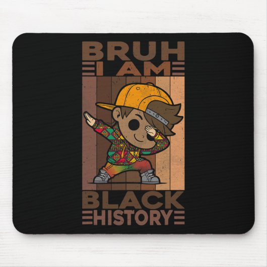 Alter, ich bin Schwarzer Geschichtsmonat Kinder Ju Mousepad (Vorne)
