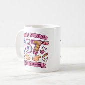Alter, ich habe 67 Schultage überlebt Kaffeetasse (Vorderseite Links)