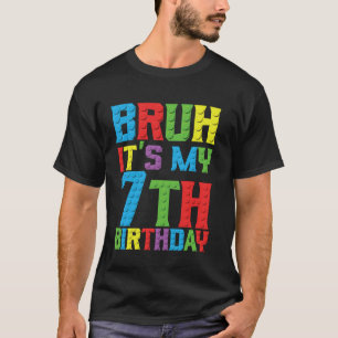 Alter, ich habe Geburtstag, 7 Jahre Master Builder T-Shirt