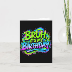 Alter, ich habe Geburtstag, lustiger Gaming-Geburt Karte