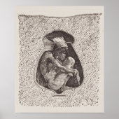 Alter indischer Friedhof Poster (Vorne)