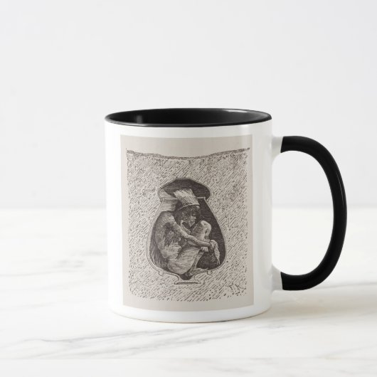 Alter indischer Friedhof Tasse (Rechts)
