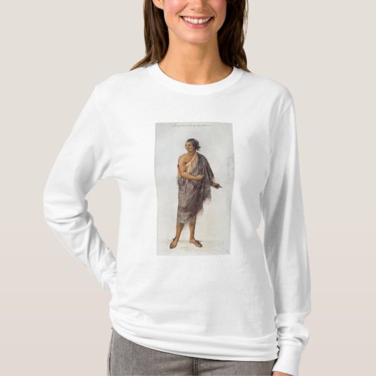 Alter indischer Mann T-Shirt (Vorderseite)