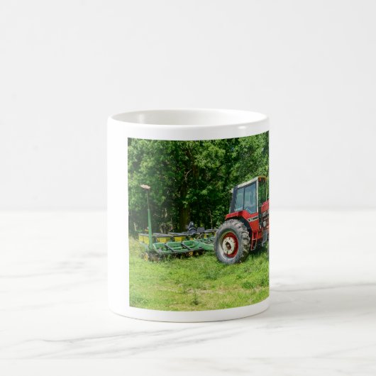 Alter internationaler Traktor Kaffeetasse (Mittel)