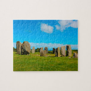 Alter irischer Dolmen Puzzle