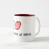 Alter ist ein Staat von Verstand - 70 Zweifarbige Tasse (VorderseiteRechts)