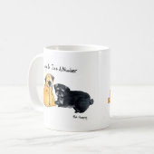 Alter ist gerade eine Zahl Kaffeetasse (Vorderseite Links)