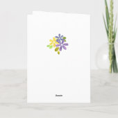 Alter ist irrelephanischer Niedlicher Elefant Funn Karte (Rückseite)