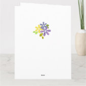 Alter ist irrelephanischer Niedlicher Funny Elepha Karte (Rückseite)