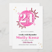 Alter ist nur eine Geburtskarte für Erwachsene Einladung (Vorne/Hinten)