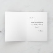 Alter ist nur eine Geburtstagskarte Karte (Innenseite)